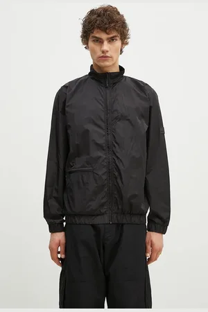 Rains Kurtka przeciwdeszczowa 18900 Track Jacket kolor przejściowa oversize 18900.01-01Black