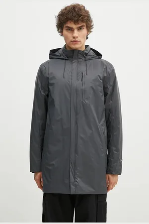 Rains Kurtka Padded Nylon Coat 15480 kolor przejściowa 15480.SLATE