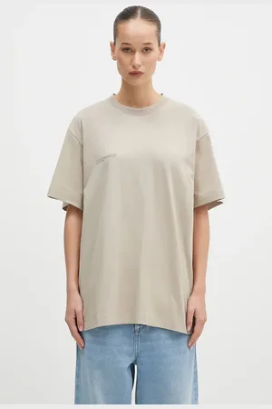The Pangaia T-shirt bawełniany kolor z nadrukiem