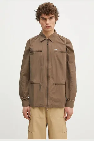 Rains Kurtka Woven Shirt 18690 kolor przejściowa 18690.WOOD