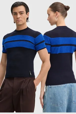 SUNNEI Sweter wełniany kolor lekki RTWXKNW003