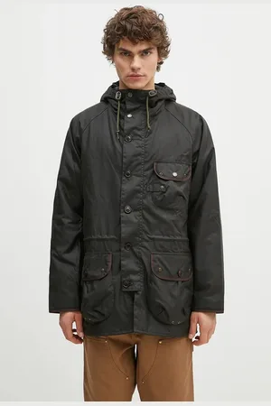 Barbour Parka woskowana Field Wax Parka kolor przejściowa MWX2349