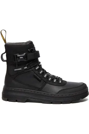 Dr. Martens Botki Combs Tech WX kolor na płaskim obcasie ocieplone DM32103001