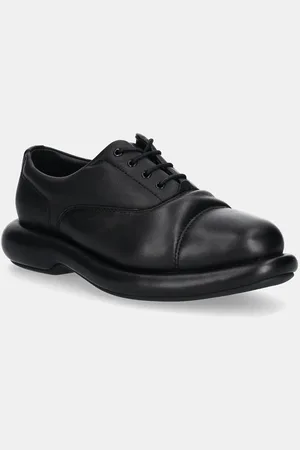 Clarks Półbuty skórzane CUR Oxford 1 damskie kolor na platformie 26178338