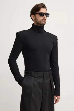 Maison Margiela Longsleeve bawełniany kolor gładki SH2NH0002.S23588