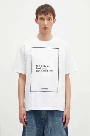 NEIGHBORHOOD T-shirt bawełniany Tee SS-15 męski kolor z nadrukiem 242PCNH.ST15