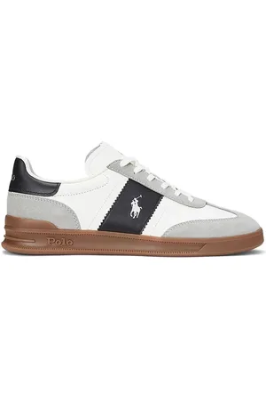 Ralph Lauren Sneakersy skórzane Hrt Aera Pp kolor 809956119002
