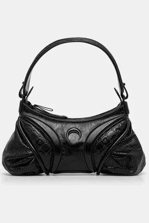 Marine Serre Torebka skórzana Moonogram Embossed Leather Futura kolor WBA010A.CLEA0051