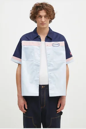 ICECREAM Koszula Diner Shirt męska kolor relaxed z kołnierzykiem klasycznym IC24317