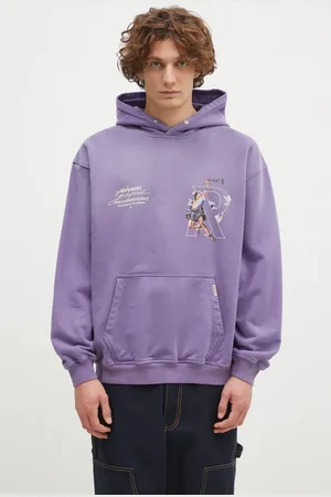 Represent Bluza bawełniana Hermes Hoodie męska kolor z kapturem z nadrukiem MLM4230.057