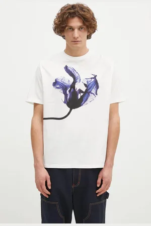 Paul Smith T-shirt bawełniany męski kolor z nadrukiem M1R-919T-NP4735