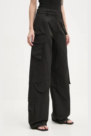 HELIOT EMIL Spodnie damskie kolor fason cargo high waist HE.W.10.113.BLK01