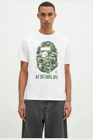 A Bathing Ape T-shirt bawełniany Abc Camo męski kolor z nadrukiem 1K80110006