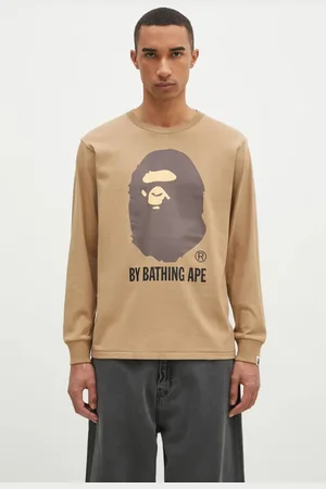 A Bathing Ape Longsleeve bawełniany By Bathing Ape Longsleeve kolor z nadrukiem 1K80111015