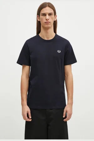 Fred Perry T-shirt bawełniany Crew Neck T-Shirt męski kolor gładki M1600.608