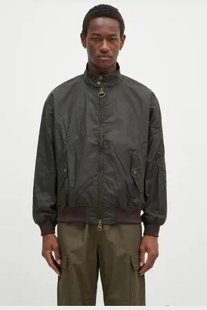 Baracuta Kurtka Barbour x Baracut Wax Jacket męska kolor przejściowa oversize BRCPS1093