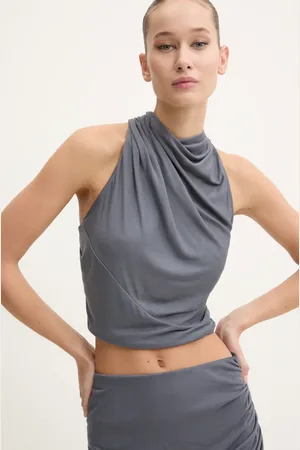 Rick Owens Bluzka damska kolor gładka LI02D5121RV