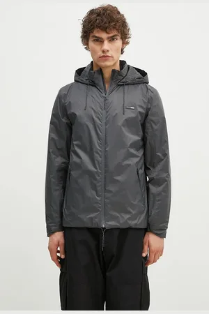 Rains Kurtka Padded Nylon 15470 kolor przejściowa oversize 15470.SLATE