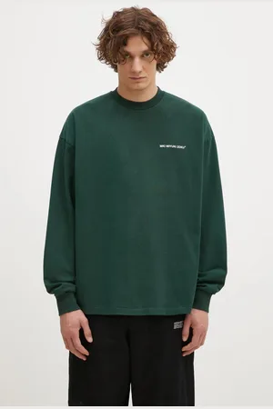 Mki Miyuki-Zoku Longsleeve bawełniany Uniform Long Sleeve Tee kolor gładki UNIFORM.LONG.SLEEVE.TEE