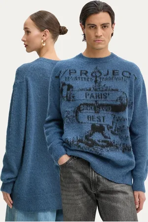 Y / PROJECT Sweter z domieszką moheru PARIS