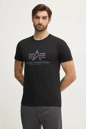 Alpha Industries T-shirt bawełniany kolor z nadrukiem 100501RR.03