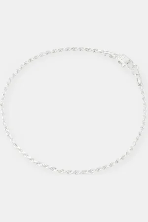 Hatton Labs Bransoletka srebrna Twisted Rope Bracelet S HL.W4.350.SL