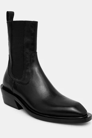 Fiorucci Sztyblety skórzane damskie kolor na słupku W01FMASH162LE03