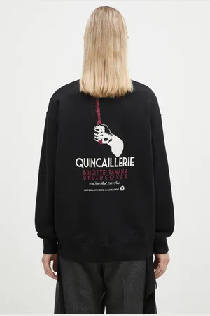 UNDERCOVER Bluza bawełniana C/S damska kolor z nadrukiem UC2D1894.3