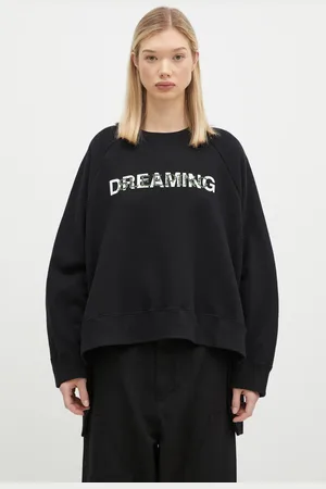 UNDERCOVER Bluza bawełniana C/S damska kolor z nadrukiem UC2D1895.2