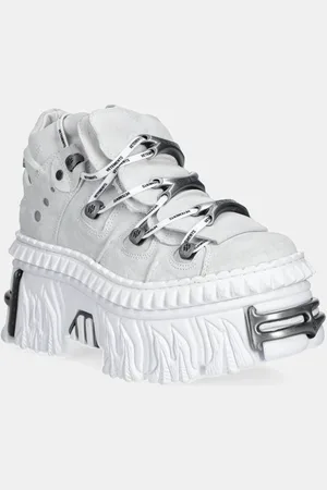Vetements Sneakersy zamszowe x New Rock Fire Platform kolor UA66SN100W
