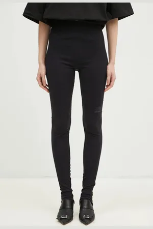Maison Margiela Spodnie damskie kolor proste medium waist S52KA0519.M20038