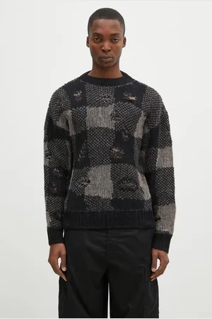 OUR LEGACY Sweter wełniany Sonar Roundneck męski kolor lekki M4243SBD