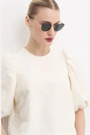Burberry Okulary przeciwsłoneczne HARPER damskie kolor 0BE3144