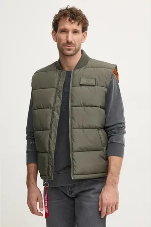 Alpha Industries Bezrękawnik Puffer Vest męski kolor przejściowy 118109.142