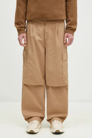Carhartt Spodnie bawełniane Cole Cargo Pant kolor proste I031218.2FSGD