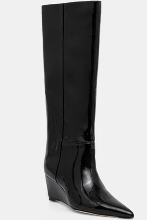 Stand Studio Kozaki Sanna High Boot damskie kolor na koturnie 66337-8065