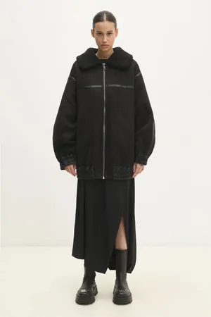 ROTATE Kurtka Oversized Bomber damska kolor przejściowa 113189100