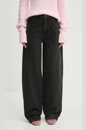 ROTATE Jeansy damskie high waist 1136062998