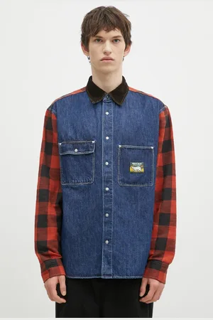 HUMAN MADE Koszula Scout Shirt męska kolor relaxed HM28SH015
