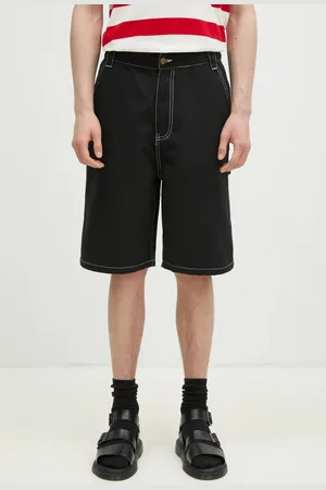 ICECREAM Szorty jeansowe Canvas Carpenter Shorts męskie kolor ICW002