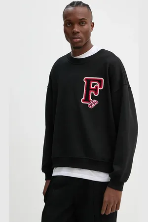 Fiorucci Bluza bawełniana męska kolor z aplikacją U01FMSCR188CJ05BK02
