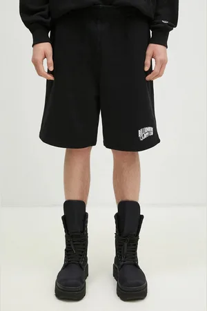 Billionaire Boys Club Szorty bawełniane Szorty Small Arch Logo Shorts BC002 BLACK kolor BC002