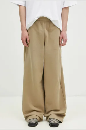 Vetements Spodnie dresowe Oval Logo kolor gładkie UA66SP600T