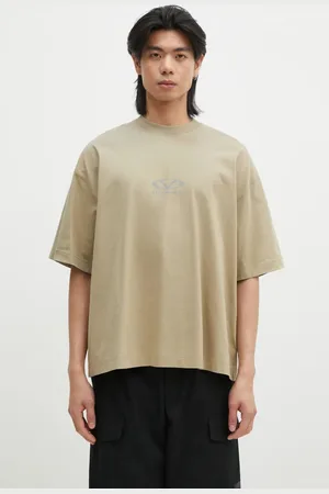 Vetements T-shirt bawełniany Oval Logo Cropped Boxy kolor z nadrukiem UA66TR600T