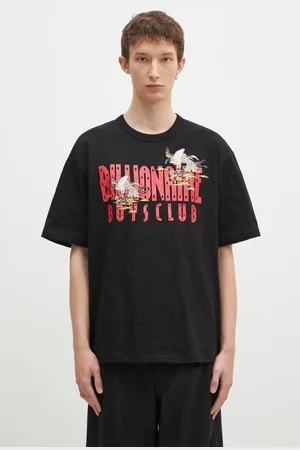 Billionaire Boys Club T-shirt bawełniany Duck Embroidered męski kolor z nadrukiem B24464