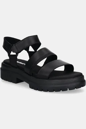 Timberland Sandały skórzane London Vibe 3 damskie kolor TB0A29MV0011