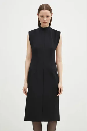 Sportmax Sukienka z domieszką wełny Alete1234 kolor mini dopasowana 2422226113600