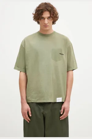 NEIGHBORHOOD T-shirt bawełniany Savage Crewneck SS męski kolor z nadrukiem 242FPNH.CSM06