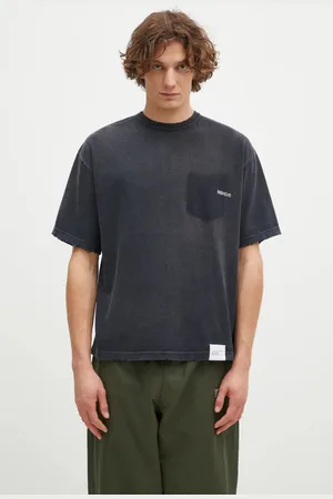 NEIGHBORHOOD T-shirt bawełniany Savage Crewneck SS męski kolor z nadrukiem 242FPNH.CSM06