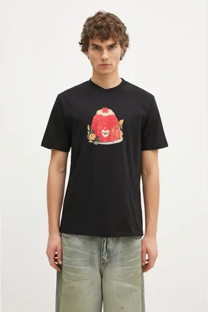 Carhartt T-shirt bawełniany Pudding męski kolor z nadrukiem I034434.89XX